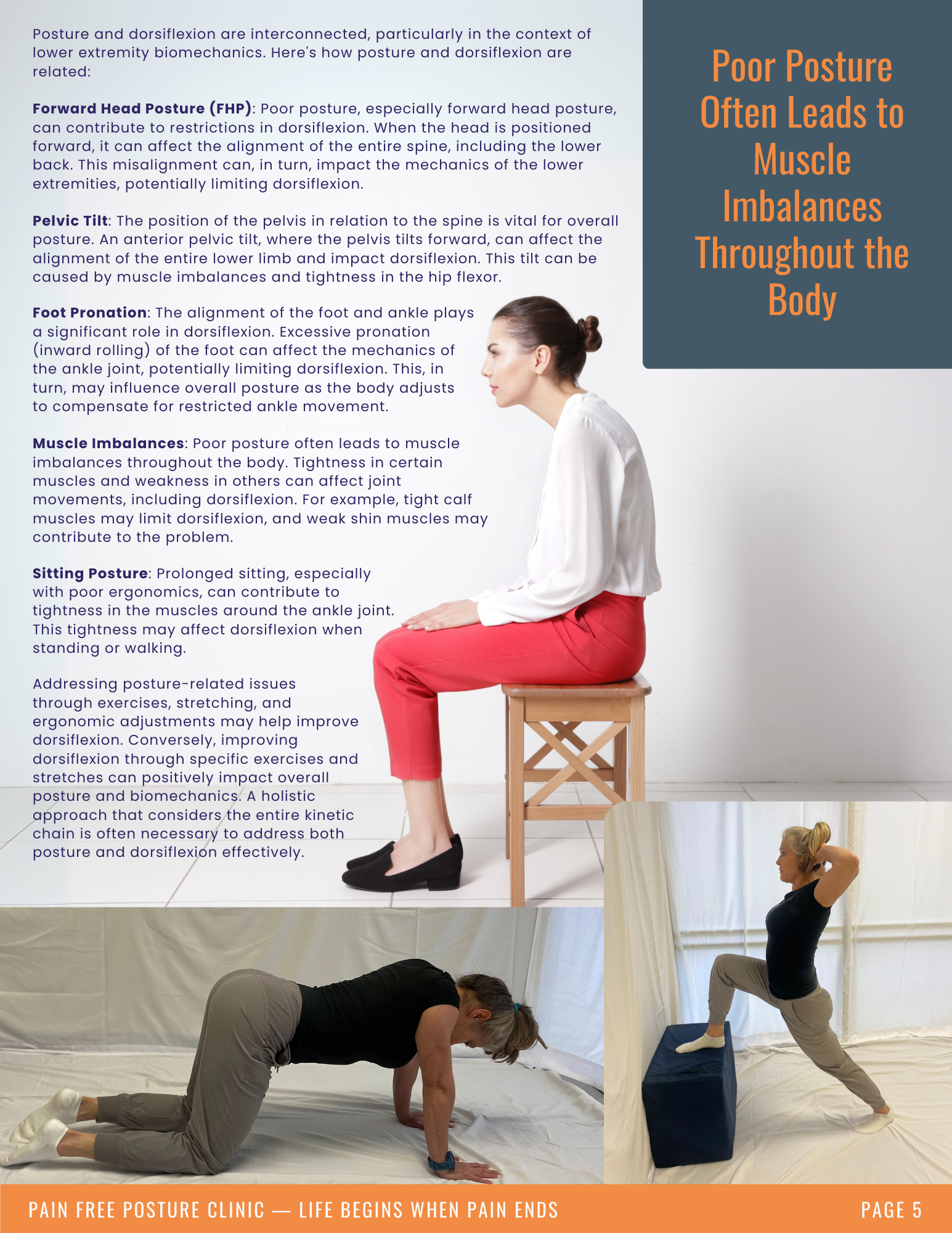 Page 5 - Poor Posture Often Leads to Muscle Imbalances